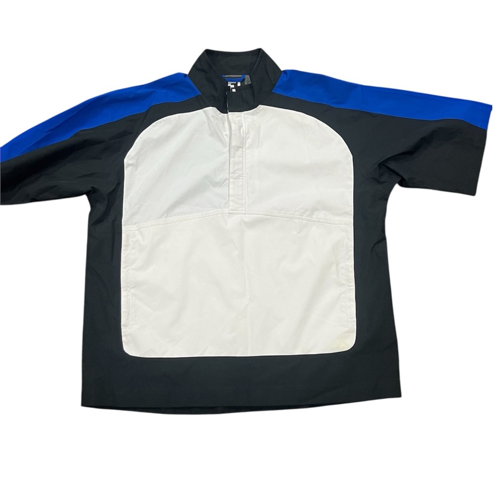 Men’s FootJoy DryJoys short sleeve 1/4 zip golf windbreaker XL - Picture 6 of 9